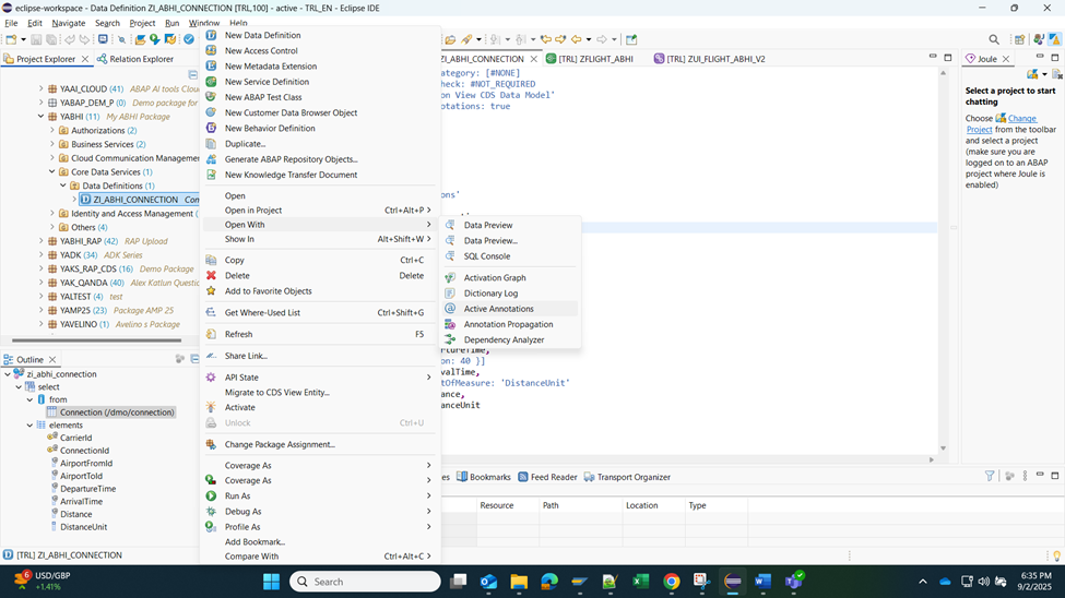 SAP RAP tutorial, UI annotations in CDS, SAP Fiori app design, ABAP RESTful Application Programming Model, metadata extensions, CDS view annotations