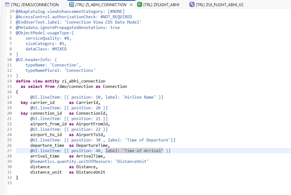 SAP RAP tutorial, UI annotations in CDS, SAP Fiori app design, ABAP RESTful Application Programming Model, metadata extensions, CDS view annotations