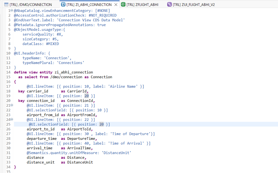SAP RAP tutorial, UI annotations in CDS, SAP Fiori app design, ABAP RESTful Application Programming Model, metadata extensions, CDS view annotations
