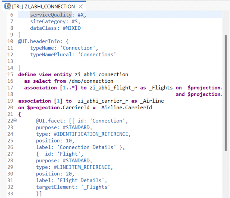How to display multiple entities in SAP RAP object page,
Enhancing CDS view for multiple facets in SAP RAP,
SAP RAP tutorial for flight details facet,
Designing SAP Fiori UI with multiple CDS entities,
Using facets to organize data in SAP RAP applications,