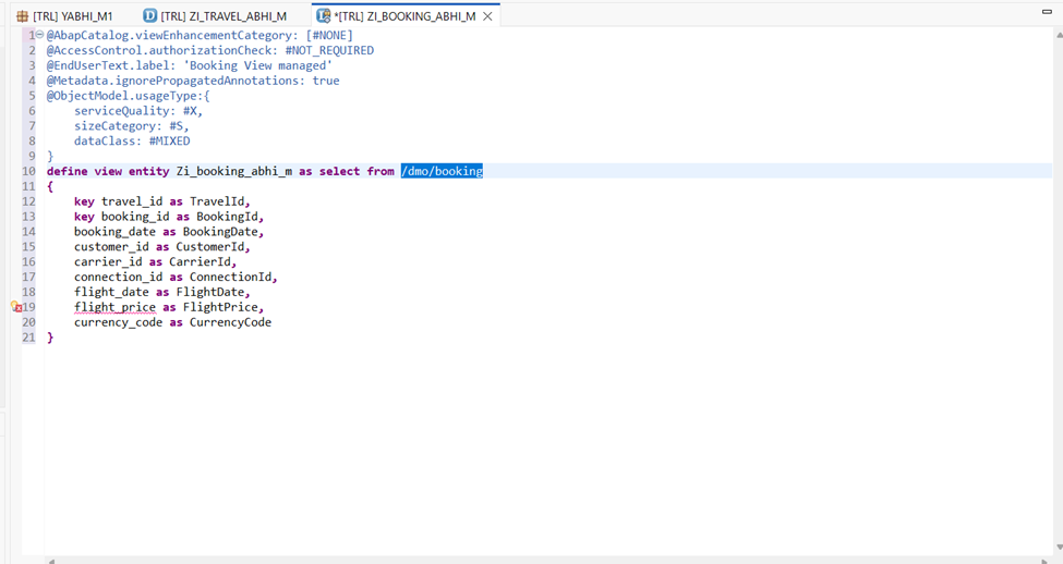 SAP RAP, ABAP RESTful Application Programming Model, CDS, Interface View, Root View, Child View, Projection View, Behavior Definition, RAP BO, Managed Scenario, Unmanaged Scenario