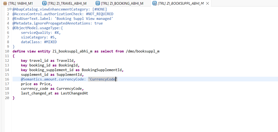 SAP RAP, ABAP RESTful Application Programming Model, CDS, Interface View, Root View, Child View, Projection View, Behavior Definition, RAP BO, Managed Scenario, Unmanaged Scenario